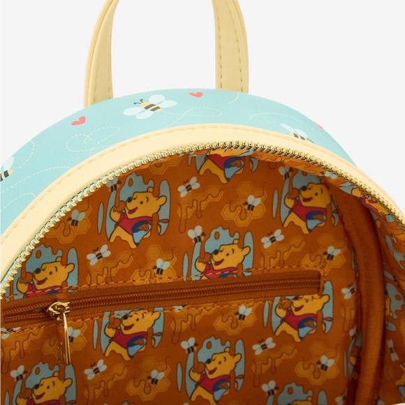 Loungefly Disney Winnie the Pooh Honey Heart Honey Scented Mini Backpack - Picture 3 of 9